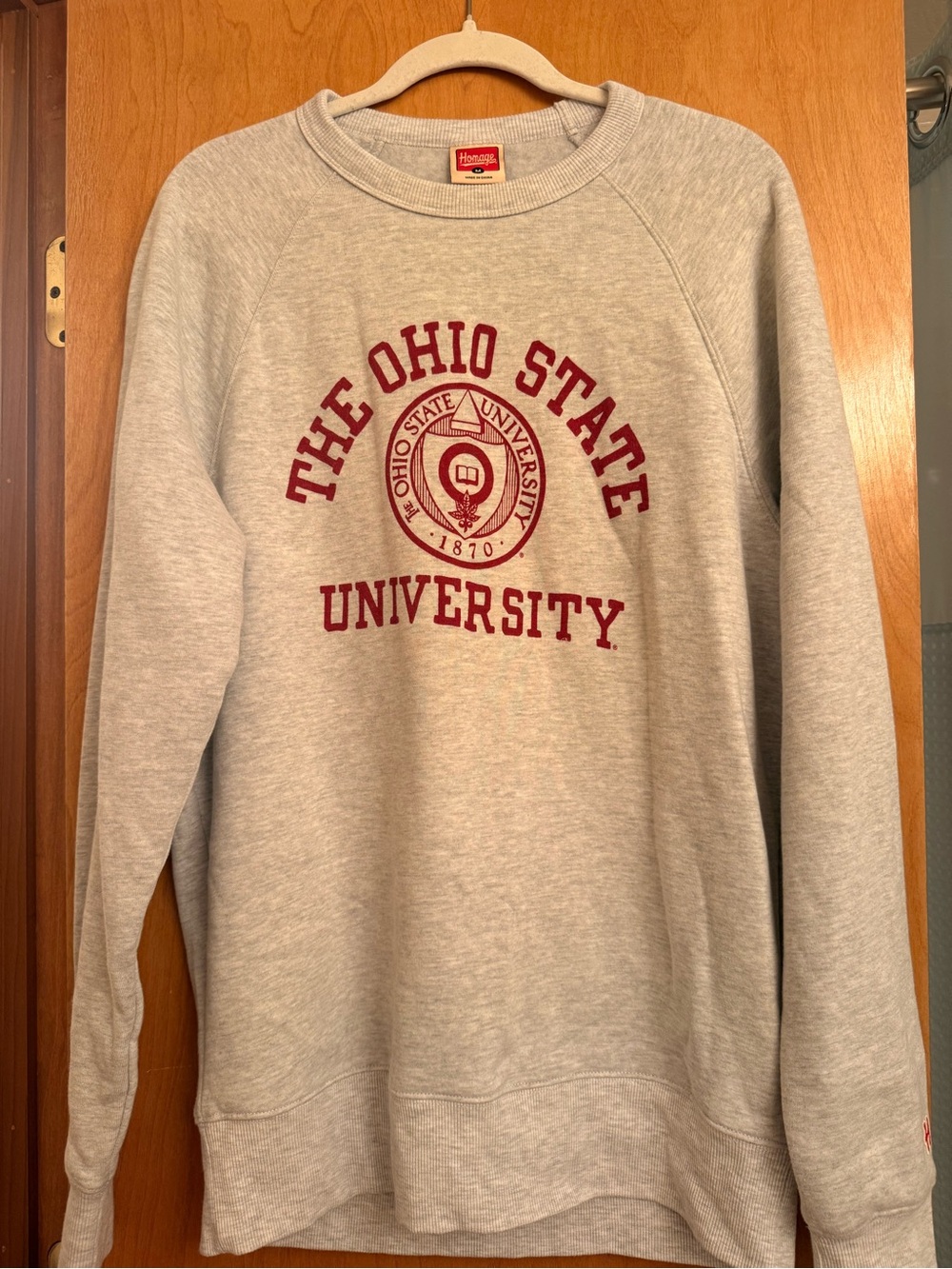 Homage The Ohio State University Gray Crewneck